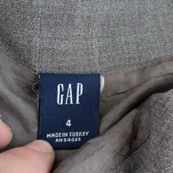 Vintage Gap Gray skirt size 4 - Picture 2 of 7